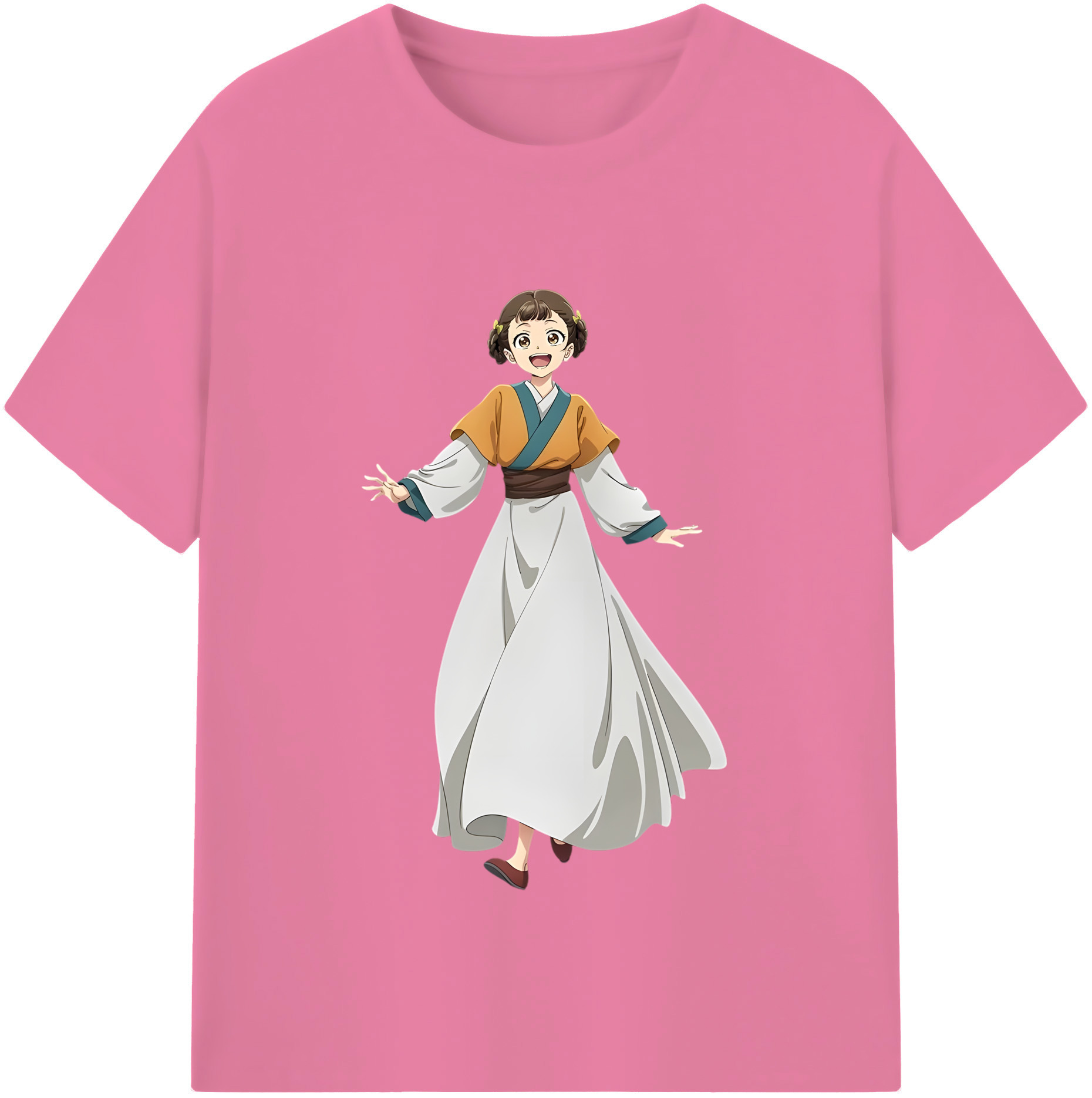 （画像用） 薬屋のひとりごと The Apothecary Diaries 綿100％半袖Tシャツ（フロントプリント）
